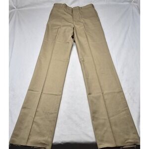 US Navy Creighton Military Uniform Khaki Pants Trousers Mens 33x36 Unfinished